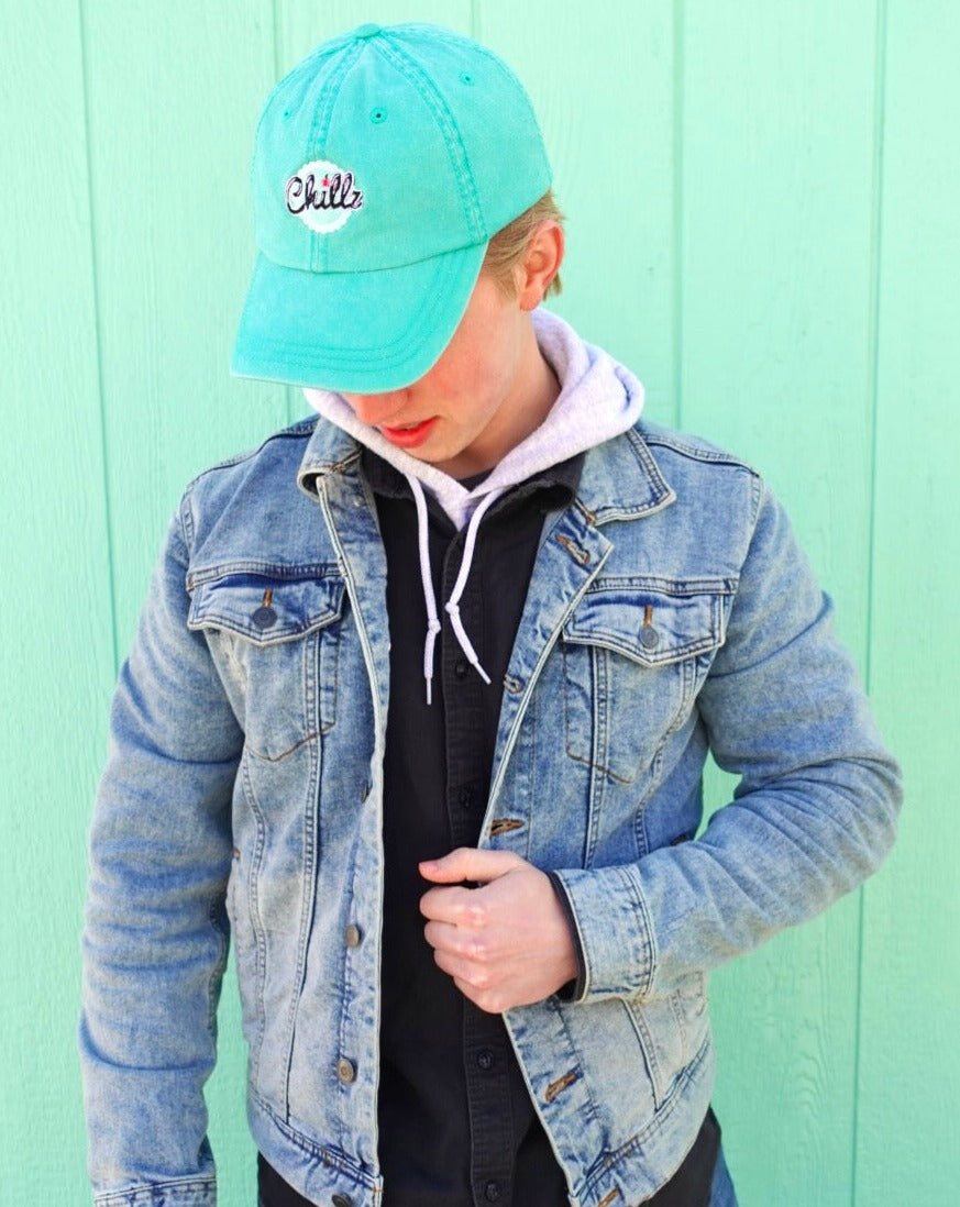 Mint Green Chillz Hat- Modeled by Janzin